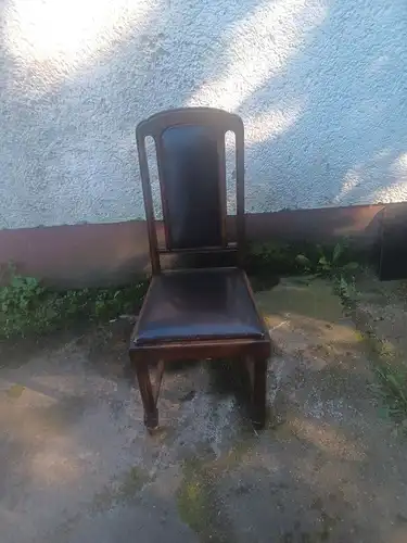 Antike Sitzgruppe aus den 20 er Jahren mit 5/6 Stühlen 