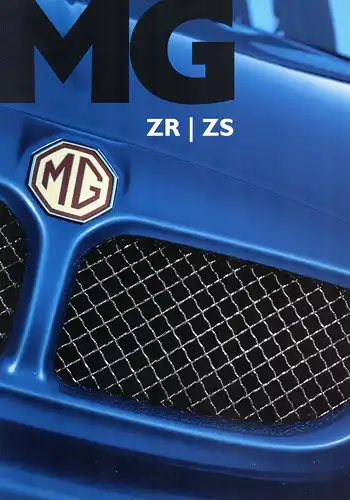 Prospekt MG. ZR / ZS (von 2003)