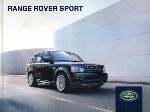 Prospekt / Katalog Landrover "Range Rover Sport" (Land Rover) von 2012