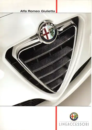Prospekt / Katalog Alfa Romeo "Giulietta" von 2011