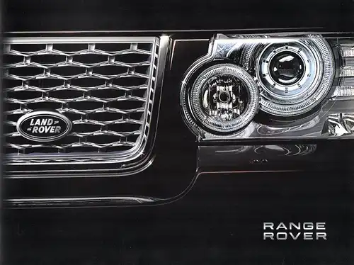 Prospekt Land Rover Range Rover " Autobiography Black "
