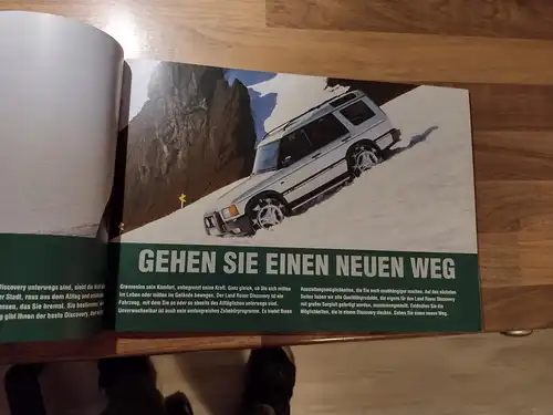 Zubehörkatalog Land Rover Discovery Prospekt 