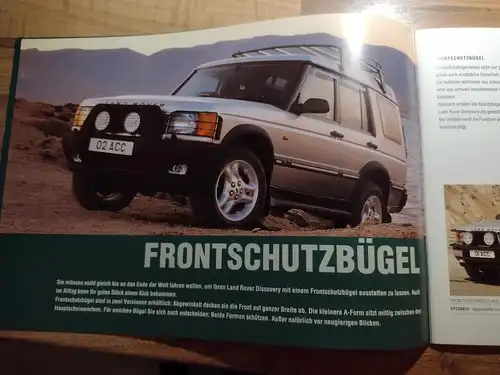 Zubehörkatalog Land Rover Discovery Prospekt 