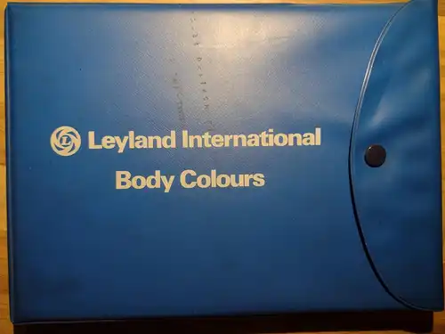 Leyland International Body Colors