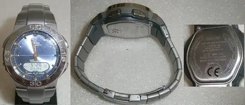 CASIO-Herren-Armbanduhr neuwertig