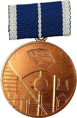 Medaille FDJ Initiative Berlin in Bronze (AH302b)