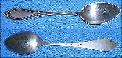 NITZSCHMANN 6 Jugendstil Kaffeelöffel aus 800er Silber  (da3470)