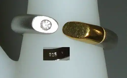 Ring aus 925er Silber mit Zirkonia    (da4200)