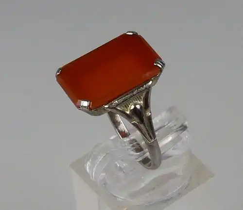 Ring aus 925 Silber mit Mondstein, Gr. 57/Ø 18,1 mm  (da4541)