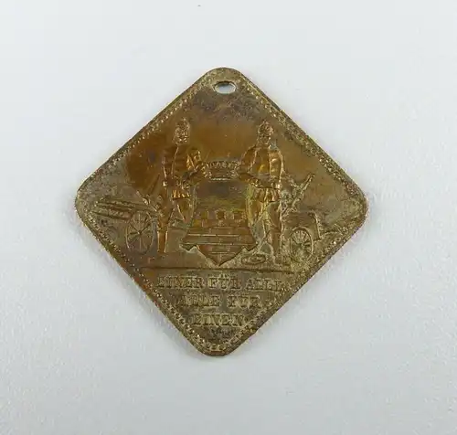 Medaille Medaille 25 Jahre Feuerwehr Bautzen 1891 (da4578)