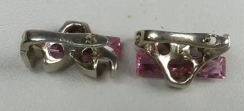 Ohrringe aus 925er Silber mit Rosenquarz  (da4656)