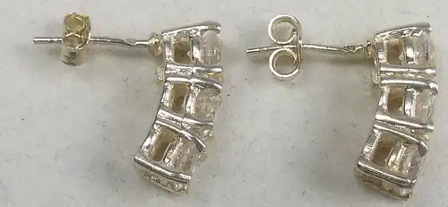 Ohrringe/Stecker aus 925er Silber mit Zirkonia  (da4652)