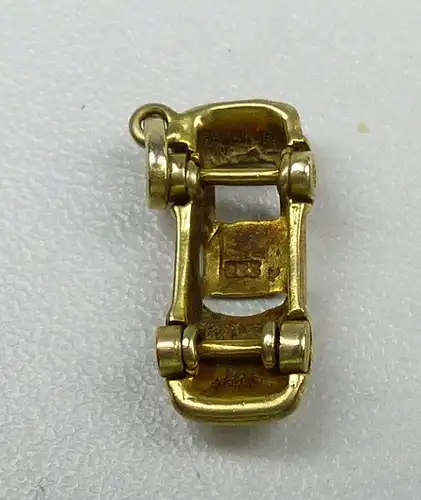 Porsche Anhänger aus 333er Gold  auch für Bettelarmband        (da4766)