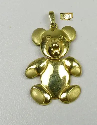 Anhänger aus 333er Gold mit Teddy          (da4764)