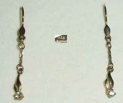 Ohrringe aus 333er Gold Zirkonia (da3320)