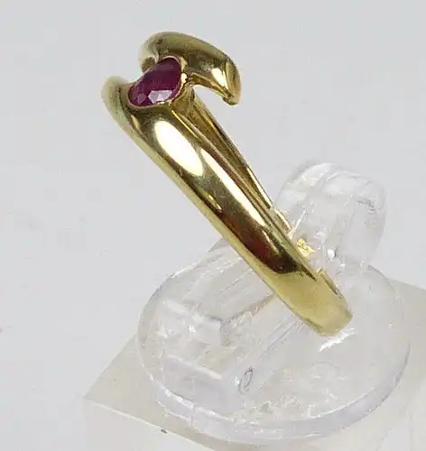 Ring aus 333er Gold mit Amethyst, Gr. 57/Ø 18 mm  (da5028)