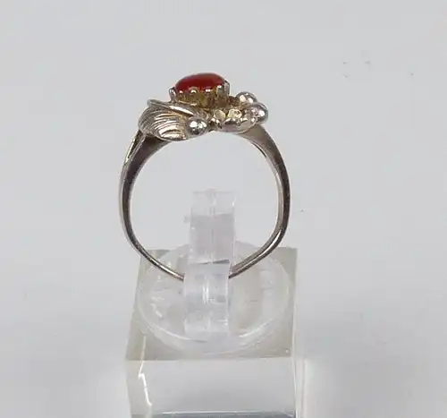Ring aus 925er Silber mit Achat, Gr. 55/Ø 17,5 mm  (da5146)