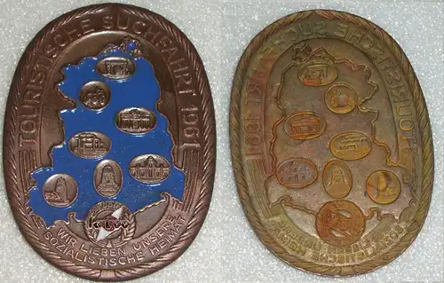 Medaille ktw "Touristische Suchfahrt 1961"  (da3947)