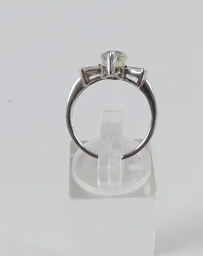 Ring aus 925er Silber mit Aquamarin, Gr. 55/Ø 17,5 mm  (da5212)