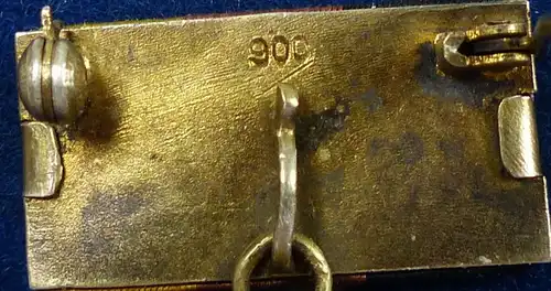 DDR Deutscher Nationalpreis 1952 aus 750 Gold >> sehr selten 