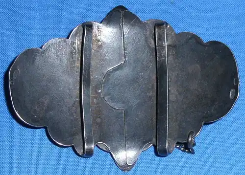 Antike Tula-Silber Gürtelschnalle/Schließe Russland Punze 84 (da2908)