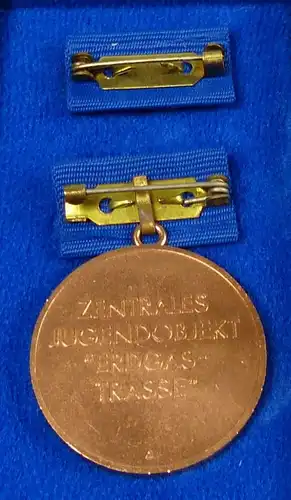 DDR Medaille Erdgastrupp für hervorragende Leistungen  (da5450)