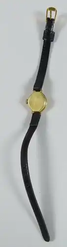 Original alte DUGENA-Armbanduhr aus 585 Gold mit machnischem Aufzug   (ds5574)