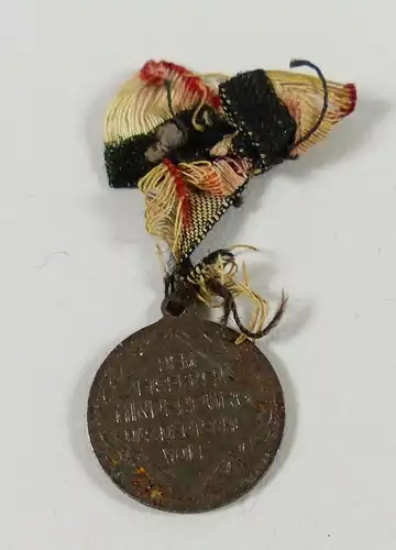 Kleine Medaille Hindenburg 1915 Eisen    (da5649)