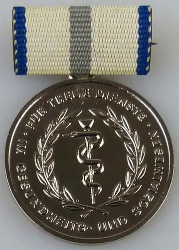 Medaille für treue Dienste im Gesundheits- und Sozialwesen in Silber (AH251b)