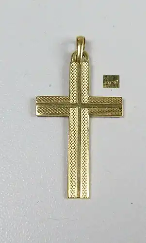 Kreuz Anhänger aus 333er Gold   (da5194)