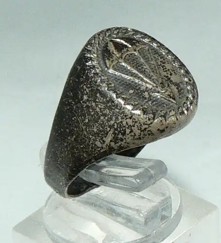 Bundeswehr 1. Luftlandedivision 1960 Silber-Ring >>sehr selten
