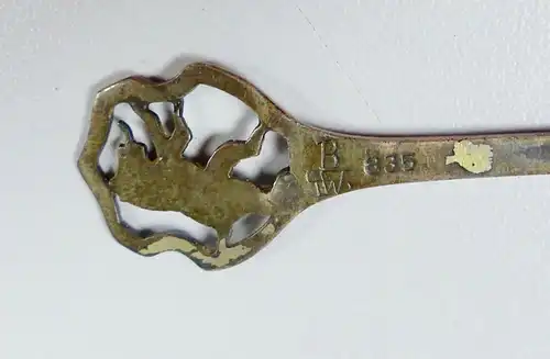 Sammlerlöffel aus 835 Silber Berlin signiert (da5894)