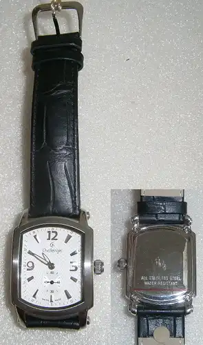 Challenger-Armbanduhr neuwertig