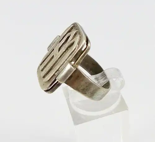 original alter Ring 2. WK 800 Silber, Gr. 60/Ø 19,1 mm  (da5989)