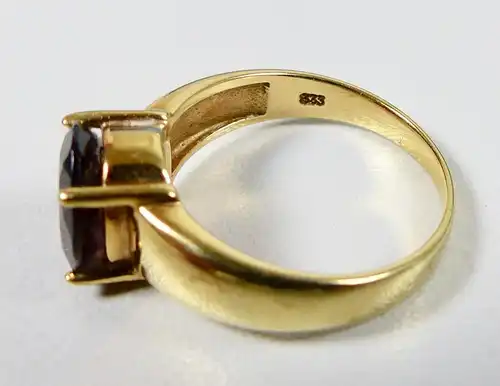 Ring aus 333 Gold mit Granat, Gr. 56/Ø 17,8 mm  (da5982)