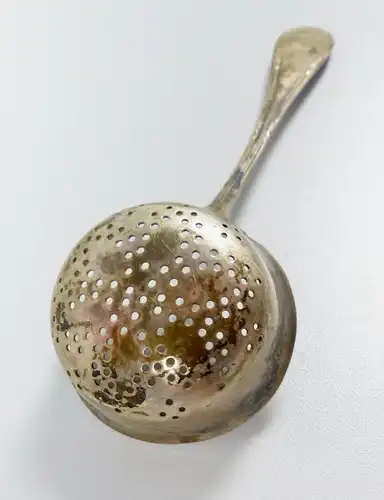 Teesieb aus 800 Silber   (da5991)