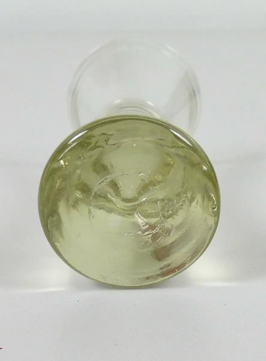Altes Schnaps-Glas, Kutscherglas, Wachtmeister, uralt  (da6387) 2