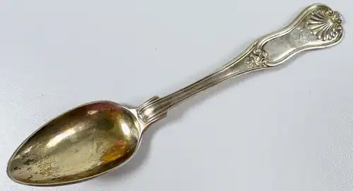 alter russischer Mokkalöffel Silber von 1888    (da6527)