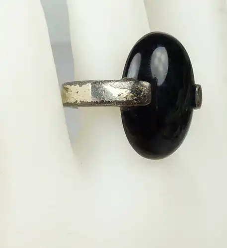 Ring aus 925 Silber mit Onyx, Gr. 57/Ø 18,1 mm  (da4900)