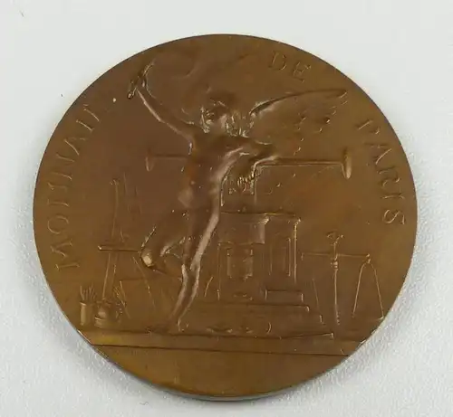 Bronze-Medaille Prachtmedaille Monnaie De Paris 1900 (da4847)