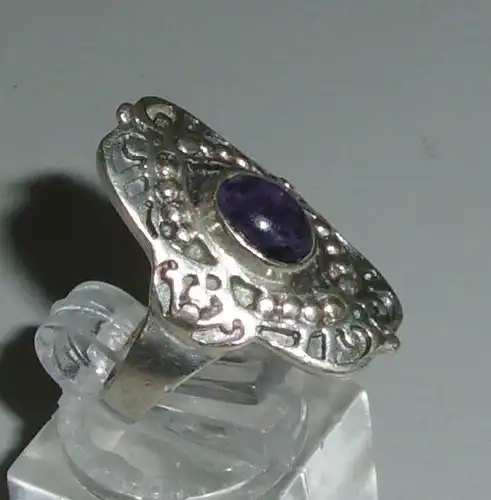 Ring aus 925 Silber mit Amethyst, Gr. 54, Ø 17,2 mm  (da4259)