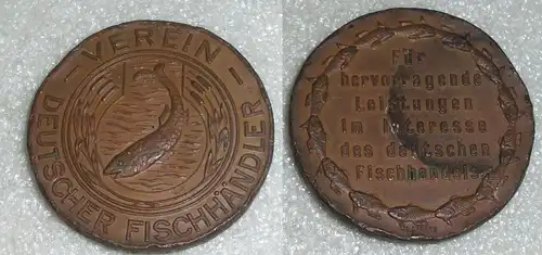 Verein Deutscher Fischhändler, Bronzemedaille, sehr selten (da4162)