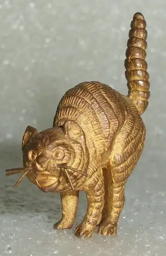 kleine Bronze-Katze (da3753)