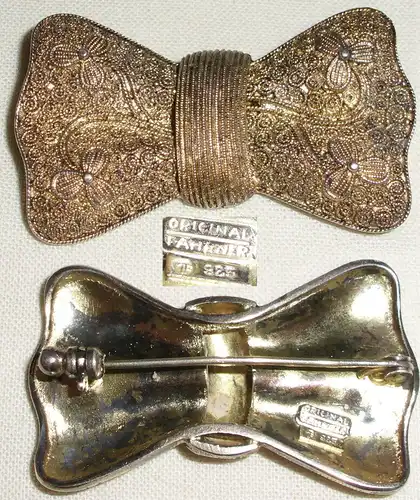 Original Theodor Fahrner-Brosche aus 925 Silber    (c7606)