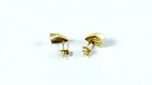 Ohrringe aus 585 Gold mit Zirkonia    (da6755)