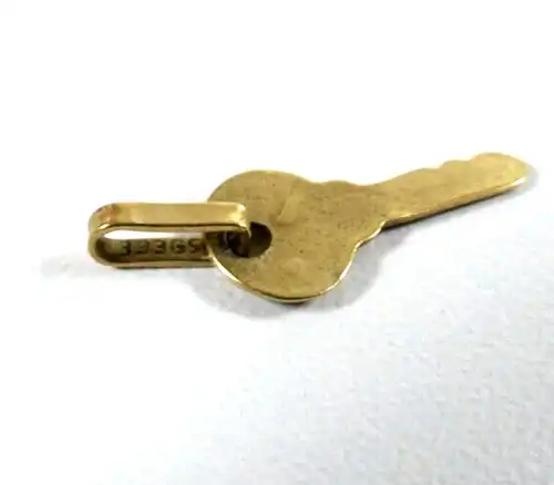 Anhänger aus 333 Gold Schlüssel