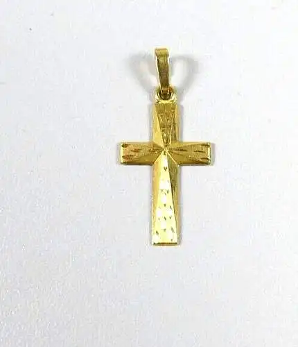 Kreuz Anhänger  aus 333 Gold