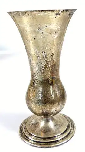 Vase aus massivem 830 Silber Wilkens & Söhne