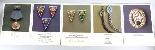 DDR NVA Ehrentitel Orden Medaillen Preise Abzeichen original Fotos von 1980