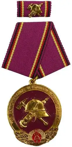 Medaille Ehrenzeichen für hervorragende Leistungen im Brandschutz (AH298b)